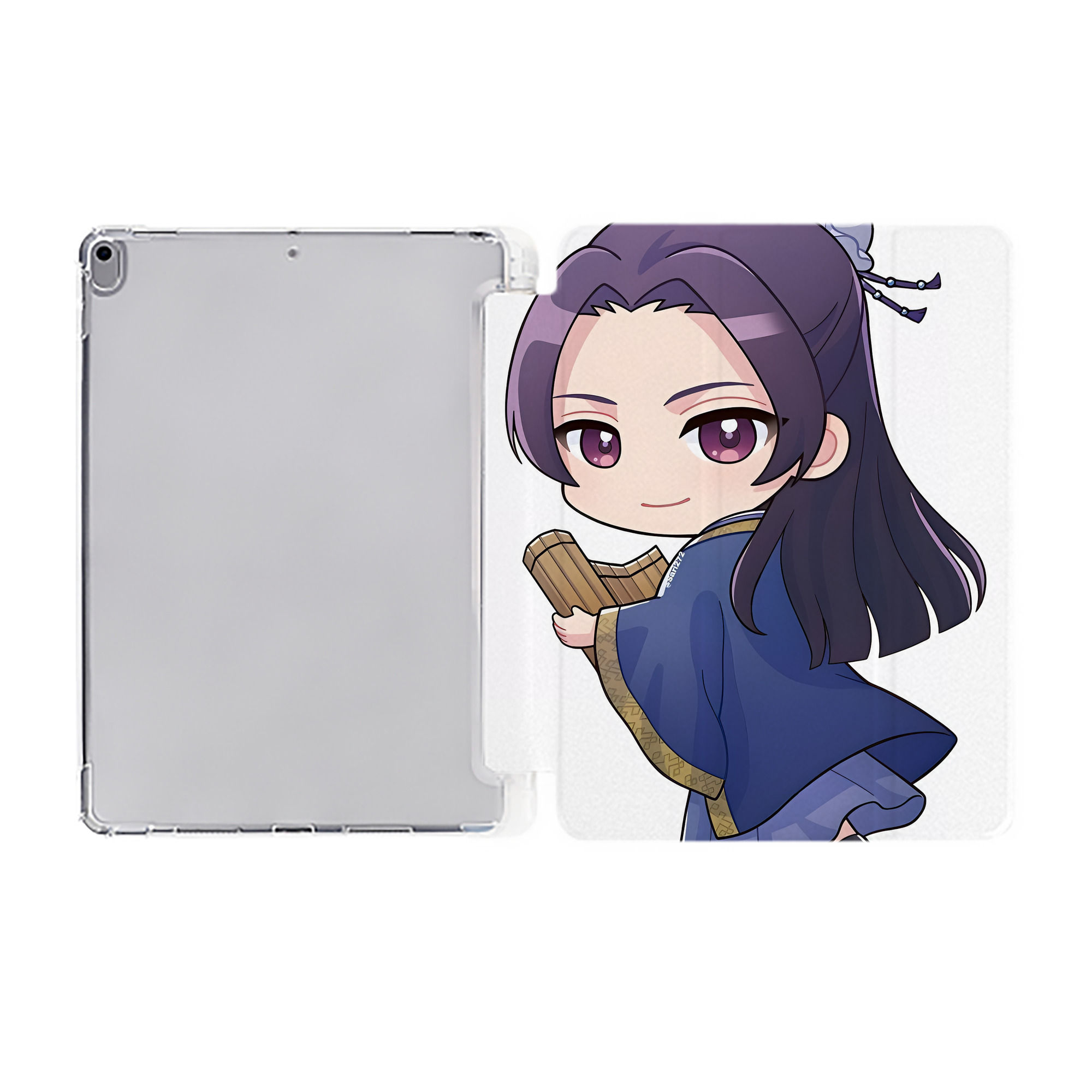 （画像用） 薬屋のひとりごと The Apothecary Diaries IPad ケース ペン収納付き 三つ折りスタンド PUレザー×シリコン 対応機種9.5/10.5/10.9インチ